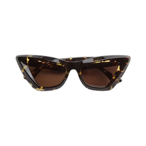 Angle Acetate Pointed Cat Eye Sunglasses