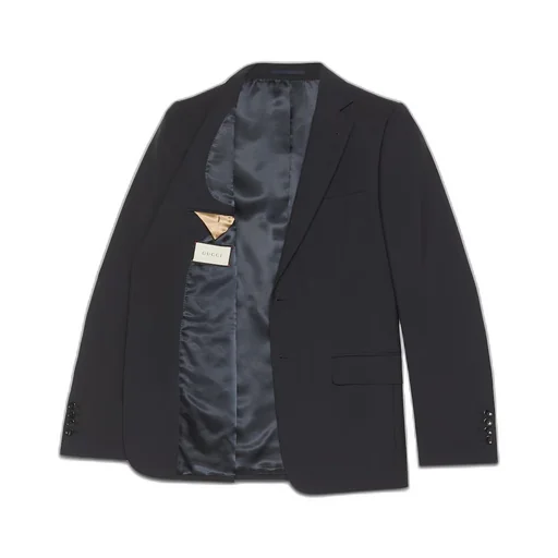 Slim fit wool mohair suit
