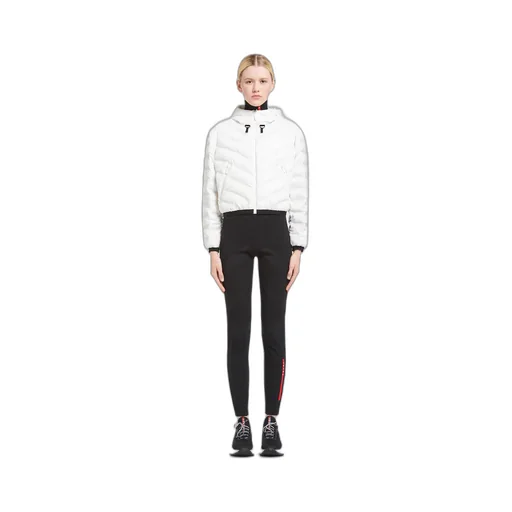 Light Re-Nylon hooded puffer jacket