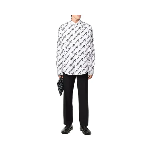 Scribble Logo Short Sleeve Shirt Large Fit
