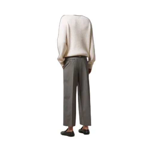 GG polyester trousers with Web label