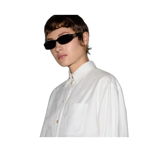 Cotton poplin shirt