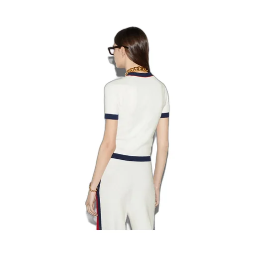 Stretch rib cotton top