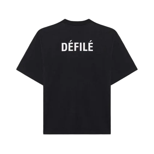 Alphabet Printing Wide T-Shirt