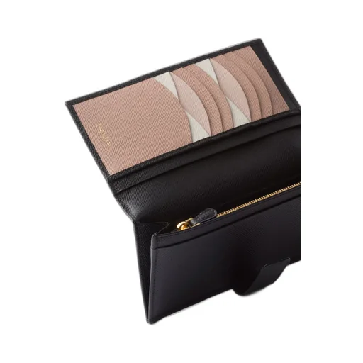 Large Saffiano leather wallet
