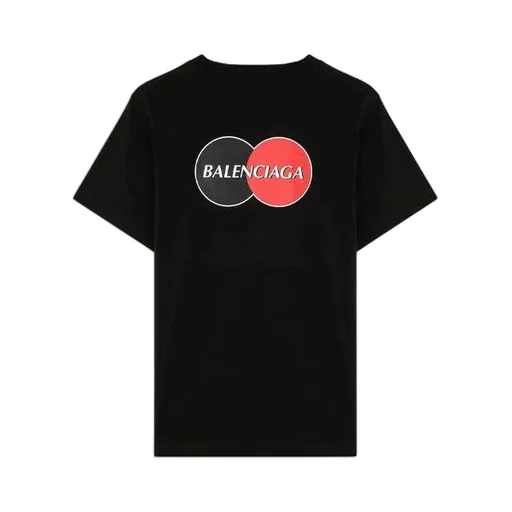 Chest Logo Printing Round Neck T-Shirt