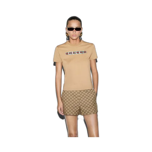 Cotton jersey T-shirt with print