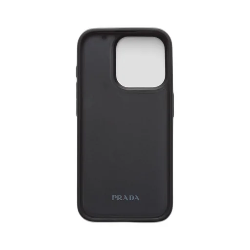 Saffiano leather cover for iPhone 15 Pro