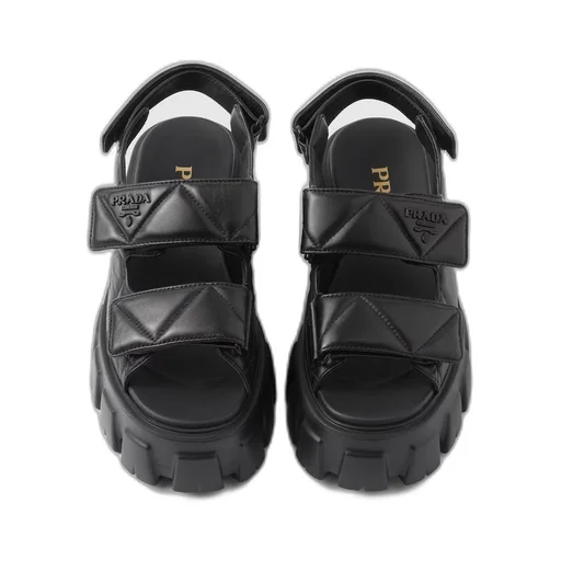 Monolith nappa leather sandals