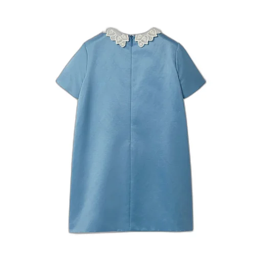 Children's silk cotton duchesse dress