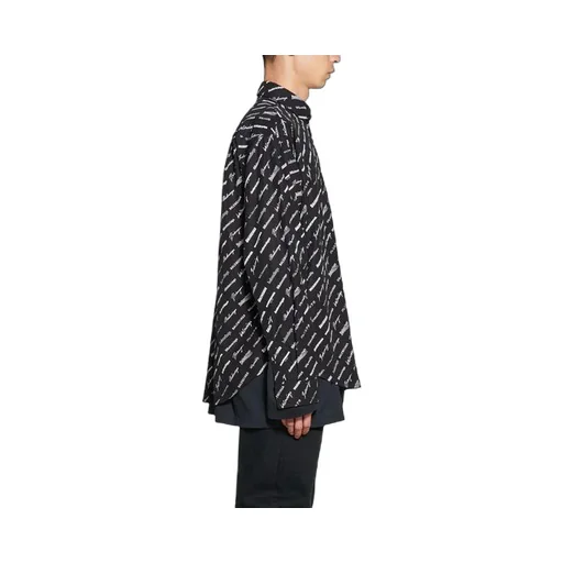 Logomania All Over Long Sleeve Shirt