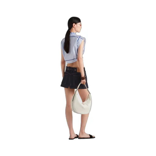 Miniskirt in selvedge denim