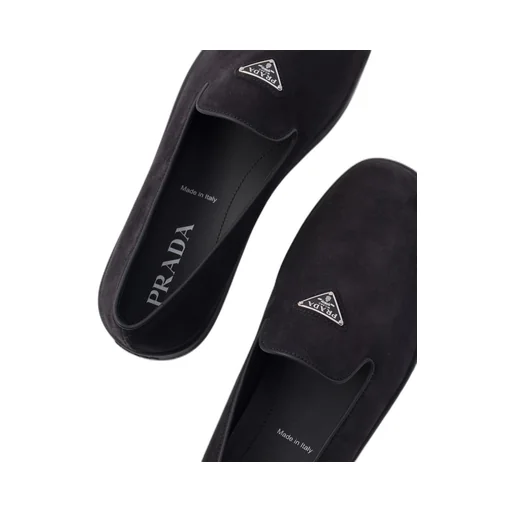 Suede slippers