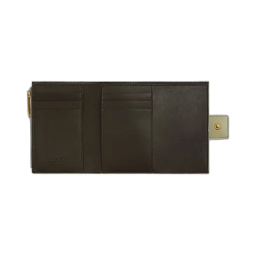 Tag Tri-Fold Zip Wallet