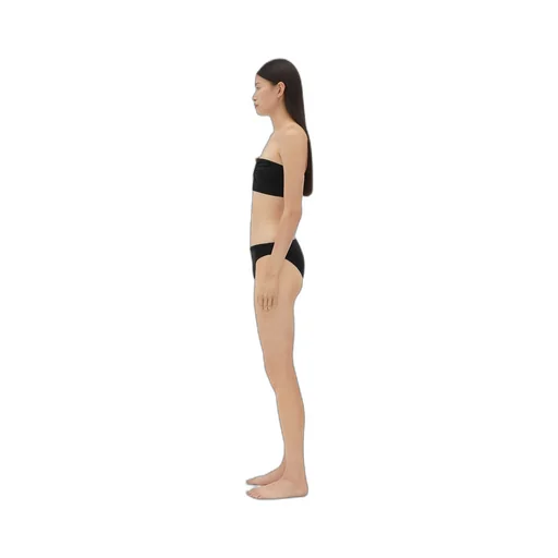 Stretch Nylon Bikini With Knot Ring
