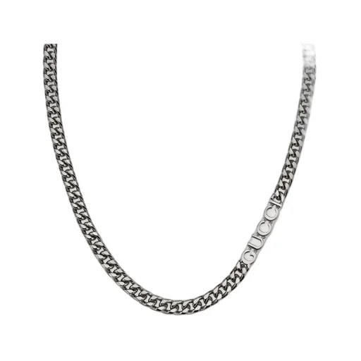 Chain necklace with Gucci script