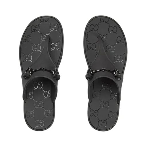 Women's thong sandal with Horsebit