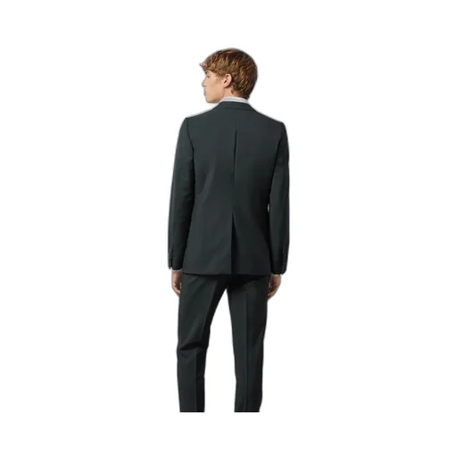 Slim fit wool mohair suit