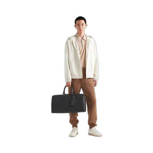 Saffiano Leather Travel Bag
