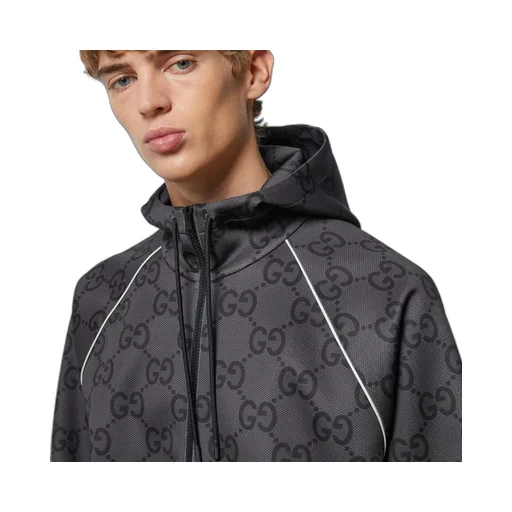 Jumbo GG zip jacket with Web