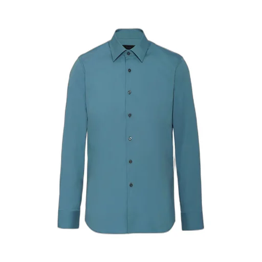 Stretch cotton shirt