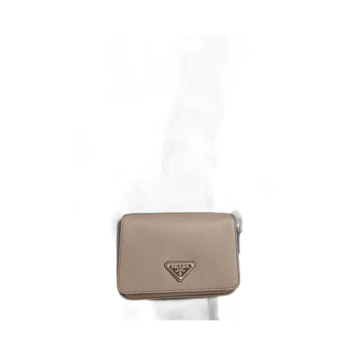 Saffiano leather shoulder bag