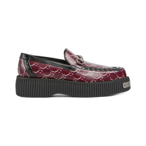 Men's Gucci Horsebit GG creeper loafer