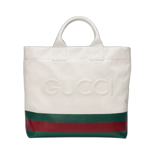 Canvas tote bag with embossed detail