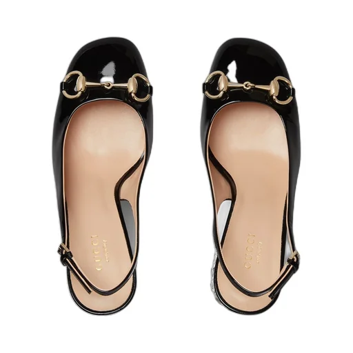 Women's Horsebit pump with crystals