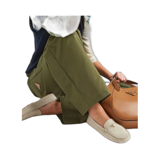 Suede driving loafers