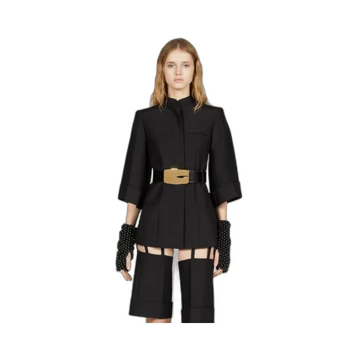 Soft wool silk jacket