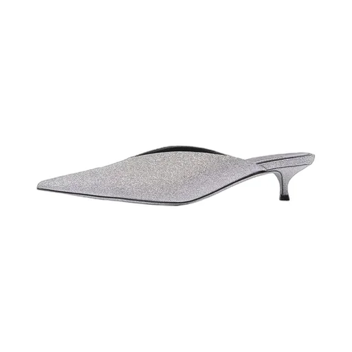 Knife Sandals Silver