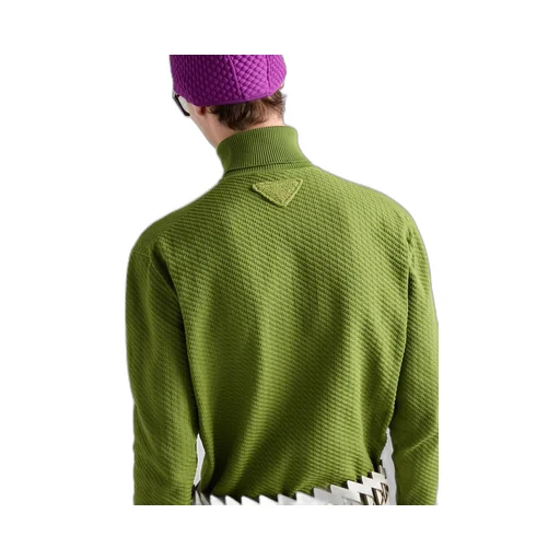 Re-Nylon turtleneck sweater