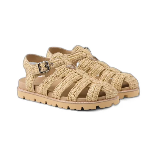 Crochet fisherman sandals