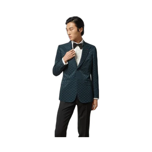 GG cotton faille jacket
