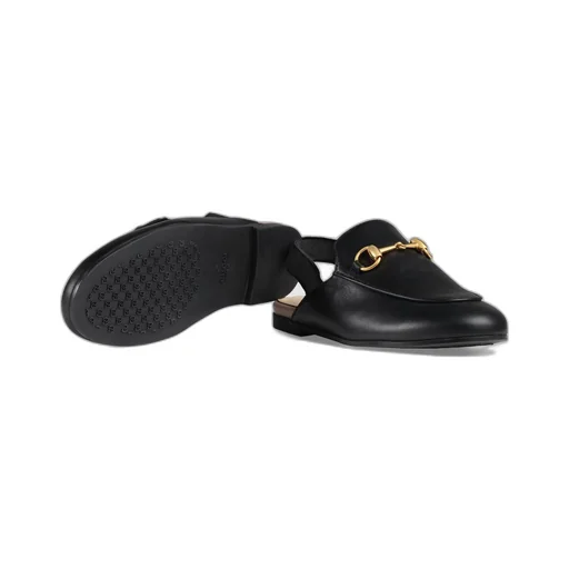 Children's Princetown leather slipper