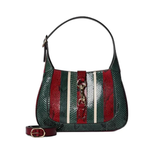Gucci Jackie python shoulder bag
