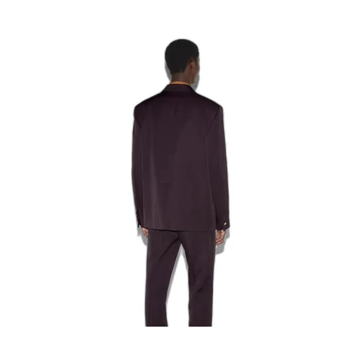 Double-breasted wool jacket