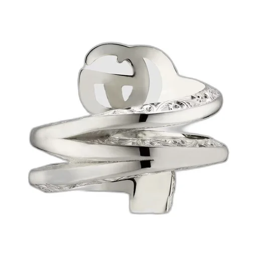 GG Marmont key double band ring