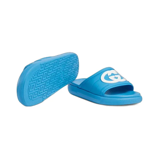 Men's Interlocking G slide sandal