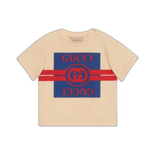 Baby printed cotton jersey T-shirt