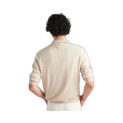 Cashmere polo shirt