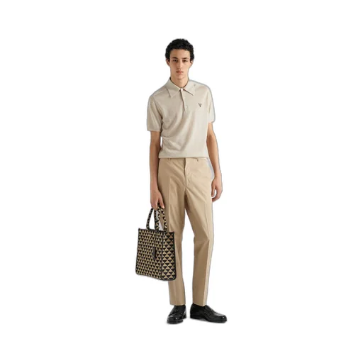 Cashmere polo shirt