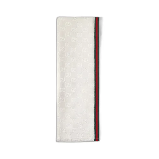 GG silk cotton stole