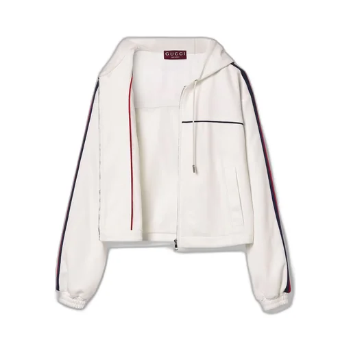 Technical jersey zip jacket with Web
