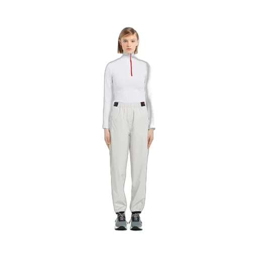 Light Re-Nylon wide-leg pants