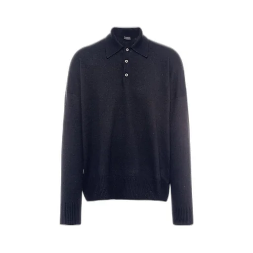 Cashmere polo shirt