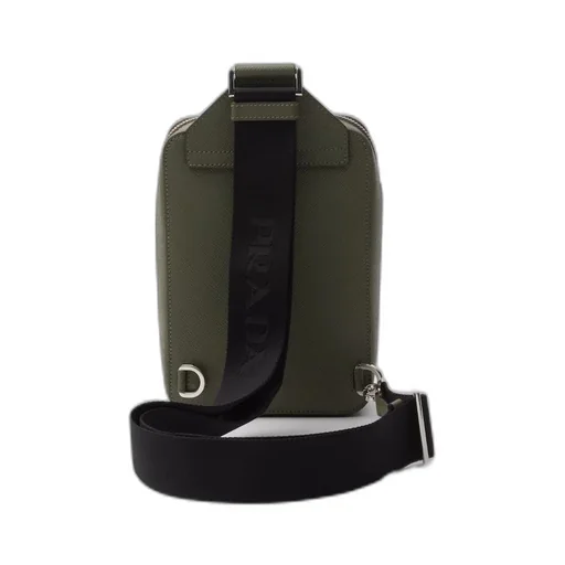 Prada Brique Saffiano leather bag