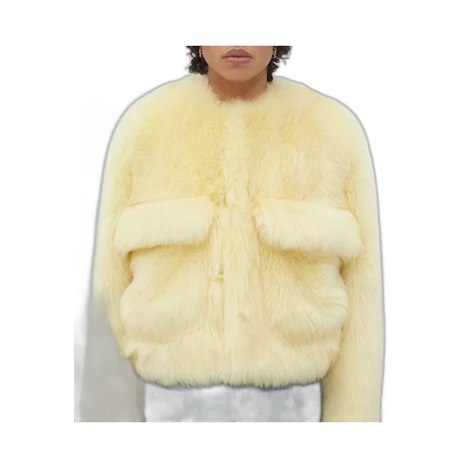 Toscana Shearling Cropped Blouson