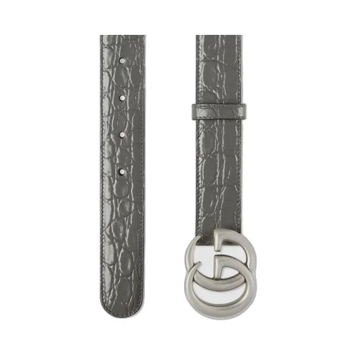 GG Marmont caiman belt